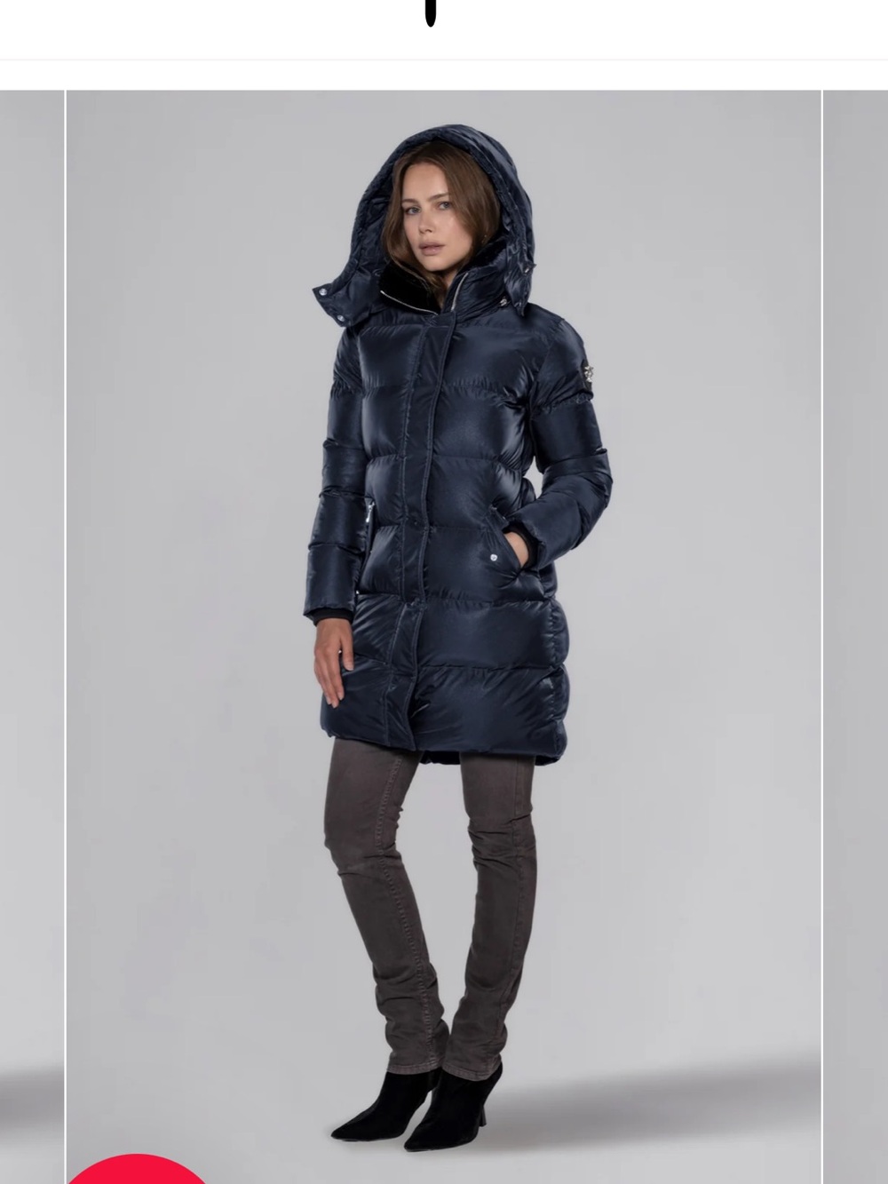 Woodpecker Canada penguin Women's Hooded Long Puffer Coat